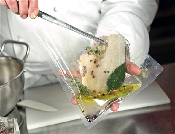 mettre sous vide plats en sauce