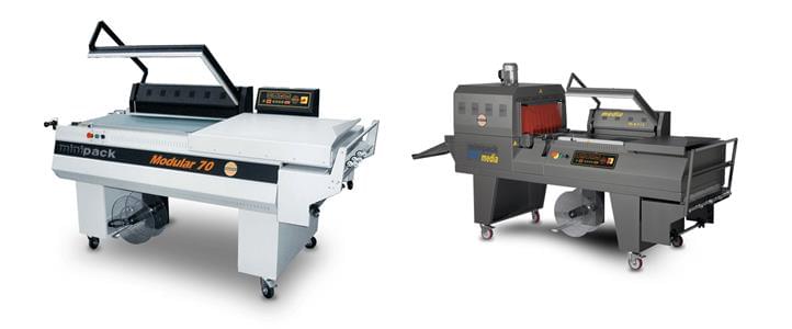 shrinkable packaging machines