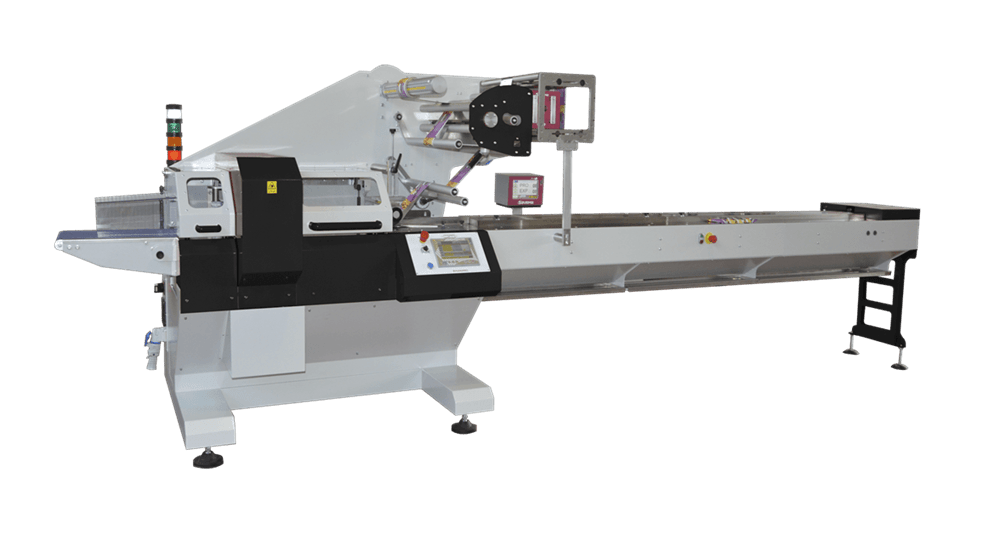 Flow pack packaging systems