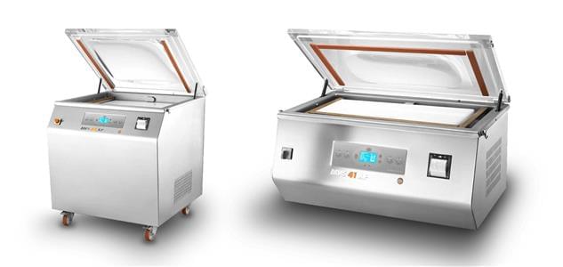 Chamber vacuum packaging machines